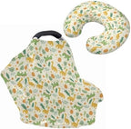 Dinosaur Jungle Basket Covers & Nursing Pillow Cover for Baby Fun Newborn Registry & Shower Gift for Boys Girls Breathable Washable Not Easy to Fade by Unknown