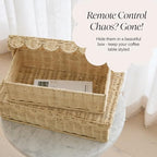 BEBE BASK Stackable Decorative Storage Boxes with Lid, Set of 2-14×8×4 in - Image 5