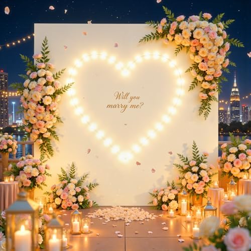 Besutolife Square Arch Backdrop Cover, 6.6×6.6 FT Spandex Arch Covers Stretchy Fitted Balloon Arch Stand Cover for Wedding, Birthday Party, Baby Shower, Photo Booth, Graduation Ceremony, Beige - Image 4