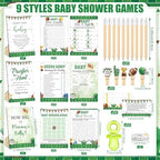 Sherr 476 Pcs Football Baby Shower Game Set, 9 Style Baby Shower Activities - Image 3