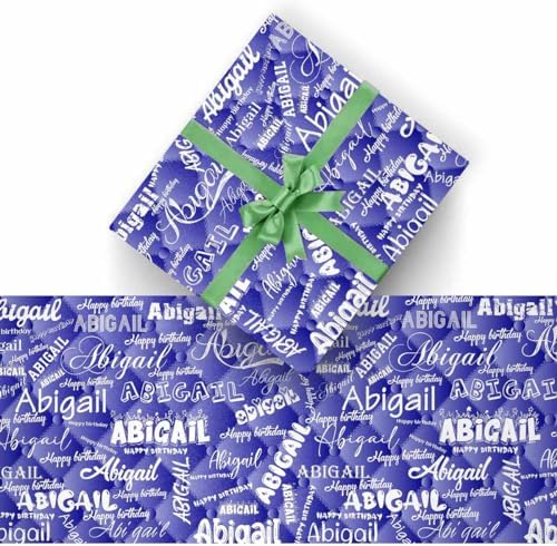 AOFUN Designer Gift Bags - 5 Rolls, 58" x 23" - Funny, Cute Birthday & Holiday Wrapping Paper for Couples & Adults - Image 2