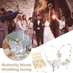 XEL Wedding Guest Book Alternative Personalized Butterfly Guest Book Alternative,for Baby Shower Sign,Graduation Party,Wedding,Birthday,Guest Book Wedding Signs Reception Decorations - Image 6
