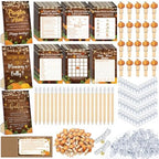 476 Pcs Fall Pumpkin Baby Shower Games, 8 Activities, Pacifier Hunt Games by Sherr