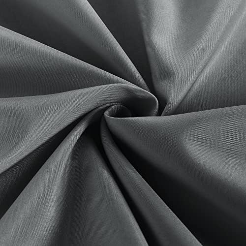 Obstal 2 Pack Table Clothes for 6 Foot Rectangle Tables, Dark Grey - Image 6