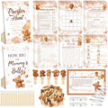 Funnymoom 426 Pcs Baby Bear Shower Games Set for Boy Girl, 8 Games by Funnymoom