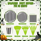 Honeydak 210 Pcs Halloween Plates and Napkins Party Supplies - Image 3