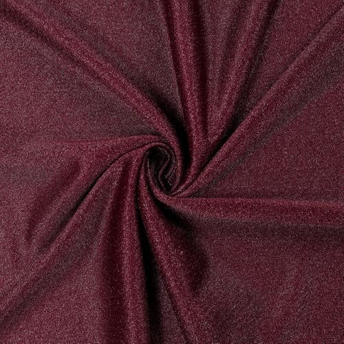 Pack of 45 Yard Chiffon Drapery Fabric, 60" Wide, Multiuse - Burgundy - Image 3