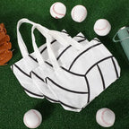12 Pcs Volleyball Canvas Tote Bags for Kids Sports Party Favor - Image 5