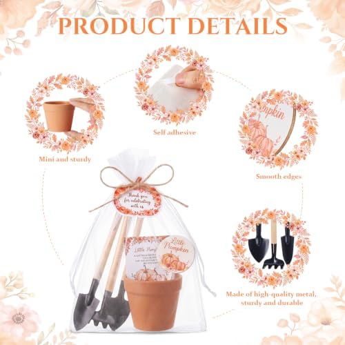 Amyhill 24 Sets Little Pumpkin Baby Shower Favors for Guests Bulk - Image 5