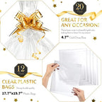 Thenshop 44 Pcs Empty Gift Basket Bulk,Basket Gifts, Black, Solid - Image 3