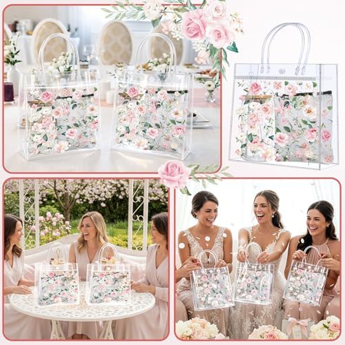 LemonRoad 24 Pcs Pink Floral Gift Sets Bulk with Gift bags for women - Image 6