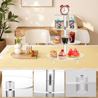 Jusalpha 4 Tier Round Acrylic Cupcake Stand Food Display (Tall version) - Image 7