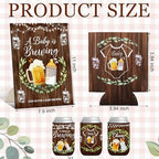 SiliFine 37 Pcs a Baby Is Brewing Diaper Can Coolers Baby Shower Favors - Image 3