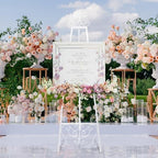 1 Pack White Wedding Easel Stand 57'' Display Stand, Classic - Image 6