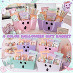 Funnymoom 24 Pack Ghost Halloween Boo Basket For Gifts Empty Bulk - Image 6