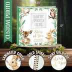 Baby Memory Book Keepsake, Deluxe Edition, First 5 Years, Includes Gold Pen - Image 3