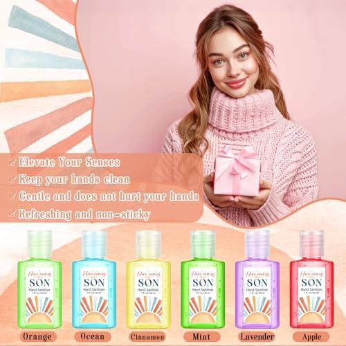 Gejoy 48 Pack Here Comes the Son Party Favors Hand Sanitizer Bulk, 1 Fl. oz - Image 6