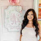 Personalized Neonatal Hospital Door Sign Custom Baby Girl Nursery Door Hanger Welcome Newborn Decorations With Floral Graphics Ideal For Hanging In Birth Hospitals Patio Doors - Image 3