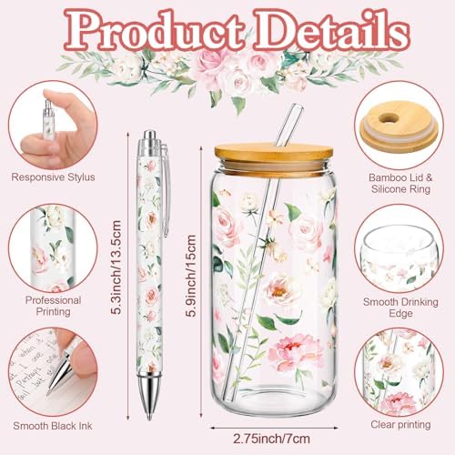 LemonRoad 24 Pcs Pink Floral Gift Sets Bulk with Gift bags for women - Image 3