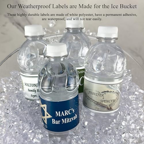 Holy Communion or Baptism Water Bottle Labels (Set of 24)(Y682) - Image 3