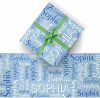 AOFUN Cute Wrapping Paper - Personalized Gift Wrapping Paper, One Roll 5 Rolls 58" x 23" - Image 2