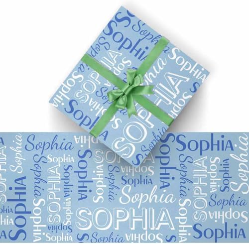 AOFUN Cute Wrapping Paper - Personalized Gift Wrapping Paper, One Roll 5 Rolls 58" x 23" - Image 2
