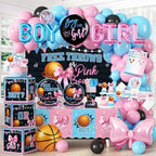 Cocomigo 303 PCS Free Throws or Pink Bows Gender Reveal Decorations by cocomigoPartyHome