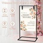 Wedding Sign Holder for Welcome Signs and Seating Charts,Black - Image 3