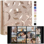 RECUTMS Photo Album 4x6 Pictures 1000 Photos Leather Large Wedding Albums by RECUTMS