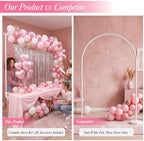 Over The Table Rod Stand with Clamps,Cute Girl Birthday Arch Set - Image 3