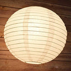 PaperLanternStore.com 12" PaperLanternStore.com Warm White Paper Lantern Party Pack with Remote Controlled LED Lights (10-Pack Combo Kit) - Image 4