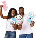 Big Dot of Happiness Buck or Doe - Yard Sign and Outdoor Lawn Decorations - Hunting Gender Reveal Party Yard Signs - Set of 8 - Image 6