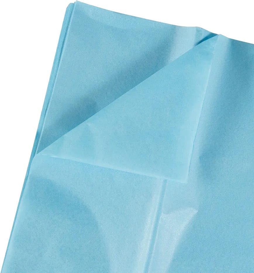 JAM Paper Tissue Paper - Bright Blue - 100 Sheets/Pack - Image 3