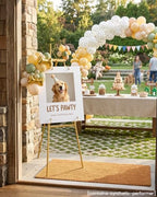53.9" Gold Easel Stand for Sign, Display Easel for Wedding Sign, Painting - Image 5