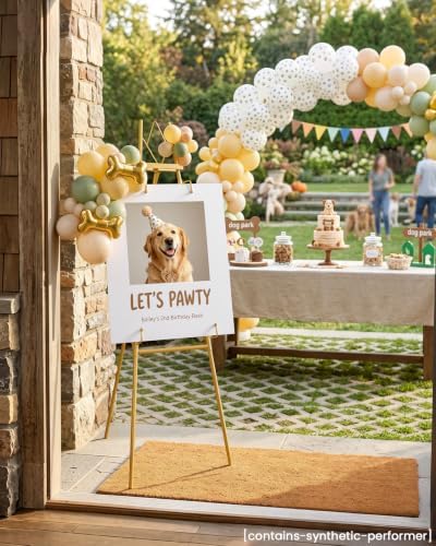 53.9" Gold Easel Stand for Sign, Display Easel for Wedding Sign, Painting - Image 5