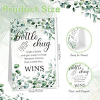 TrelaCo 20 Pcs Bottle Chug Game, Greenery Baby Shower Favors, Green - Image 3