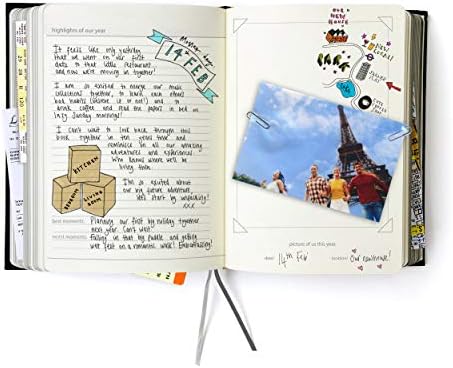 Suck UK Our Life Story Journal - 100 Year Memory Book & Gray Hardcover Diary - Personalized Baby Book - Timeless Scrapbook - Document Lifetime Milestones & Family Adventures - Ideal Novelty Gift - Image 3