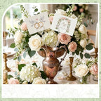 500 Pcs Floral Card Holder Picks, 9 Inch Clear Heart Sticks for Weddings - Image 2