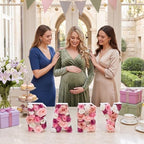 4 Pcs Baby Fillable Letter Boxes Shaped Charcuterie Boards - Image 5