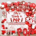 144Pcs Ready to Pop Baby Shower Decorations Balloon Arch Set by Unknown