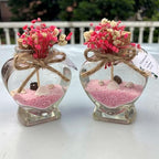 Wedding Favor Guest Bulk,Heart Glass Gel Candle Party for Guest in Bridal Party Favors, Baby Shower Gifts, Gel Candle Wedding Favors (4,10,20,30,50,100 Options Available in Customize Section) - Image 4