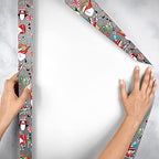 Jillson Roberts Gift Wrap, Snow Joy (6 Jumbo Rolls 10ft x 30in) - Image 4