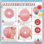 Hortsun Carnival Circus Party Decorations,Multicolor - Image 3