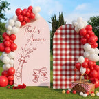 Moukeren That's Amore Arch Backdrop Cover 6ft and 7.2ft by Moukeren