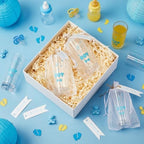 Sliner 50 Sets Baby Shower Favors for Guest It's a Boy Glass Gift Bulk - Image 5