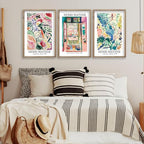 Henri Matisse Wall Art Decor Set of 3 16x11 Inch Wood Framed - Image 6