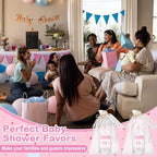 Sliner 50 Sets Baby Shower Shot Glass It's a Girl Gift Bulk for Guests - Image 6