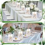 37 Pcs Baby Shower Game Prizes for Winners 6 Sets Baby Shower Prizes for Game Player with Bamboo Cheese Board Oak Cutlery Placemats Tags Bags - Image 5