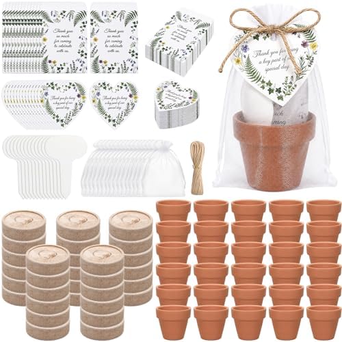Turegfhui 30sets Thank You Party Favors for Guests, Baptism Gift, Greenery by Acellegic