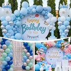 Hicarer 8 Sets Balloon Column Stand Kit, 7ft, Classic Metal - Image 5